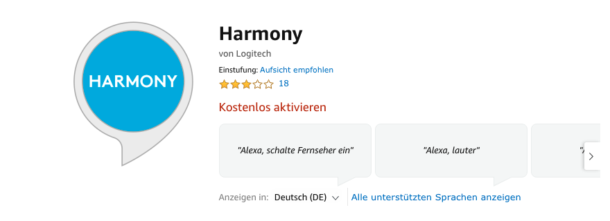 Harmony Skill Deutschland
